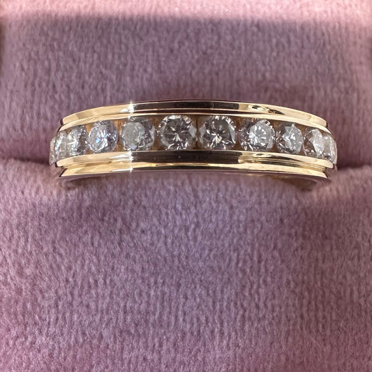 14ct Diamond Band