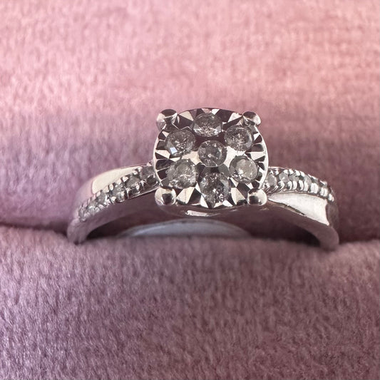 9ct Diamond Ring - Lucy in the Sky