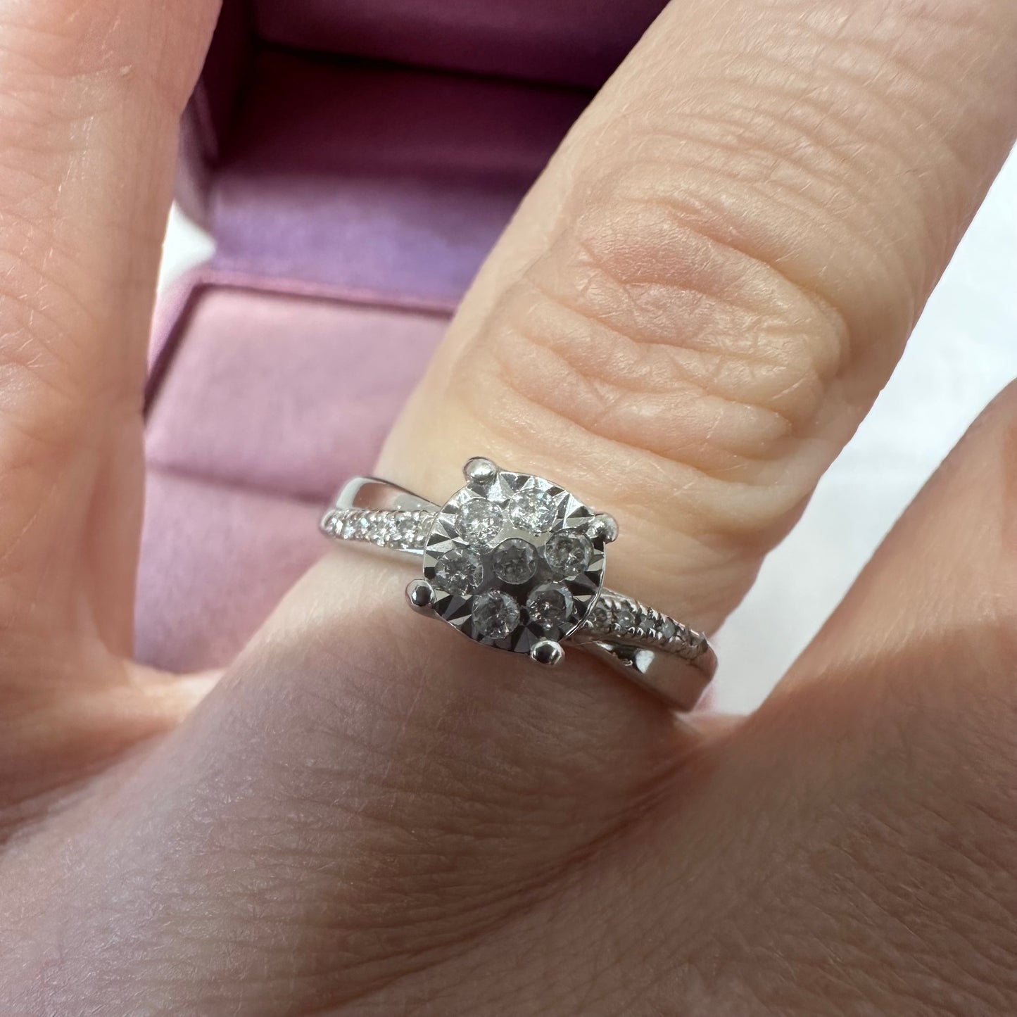 9ct Diamond Ring - Lucy in the Sky