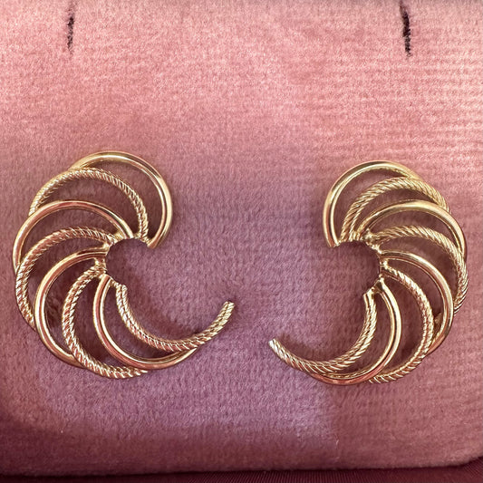 9ct Gold Earrings - Lucy in the Sky