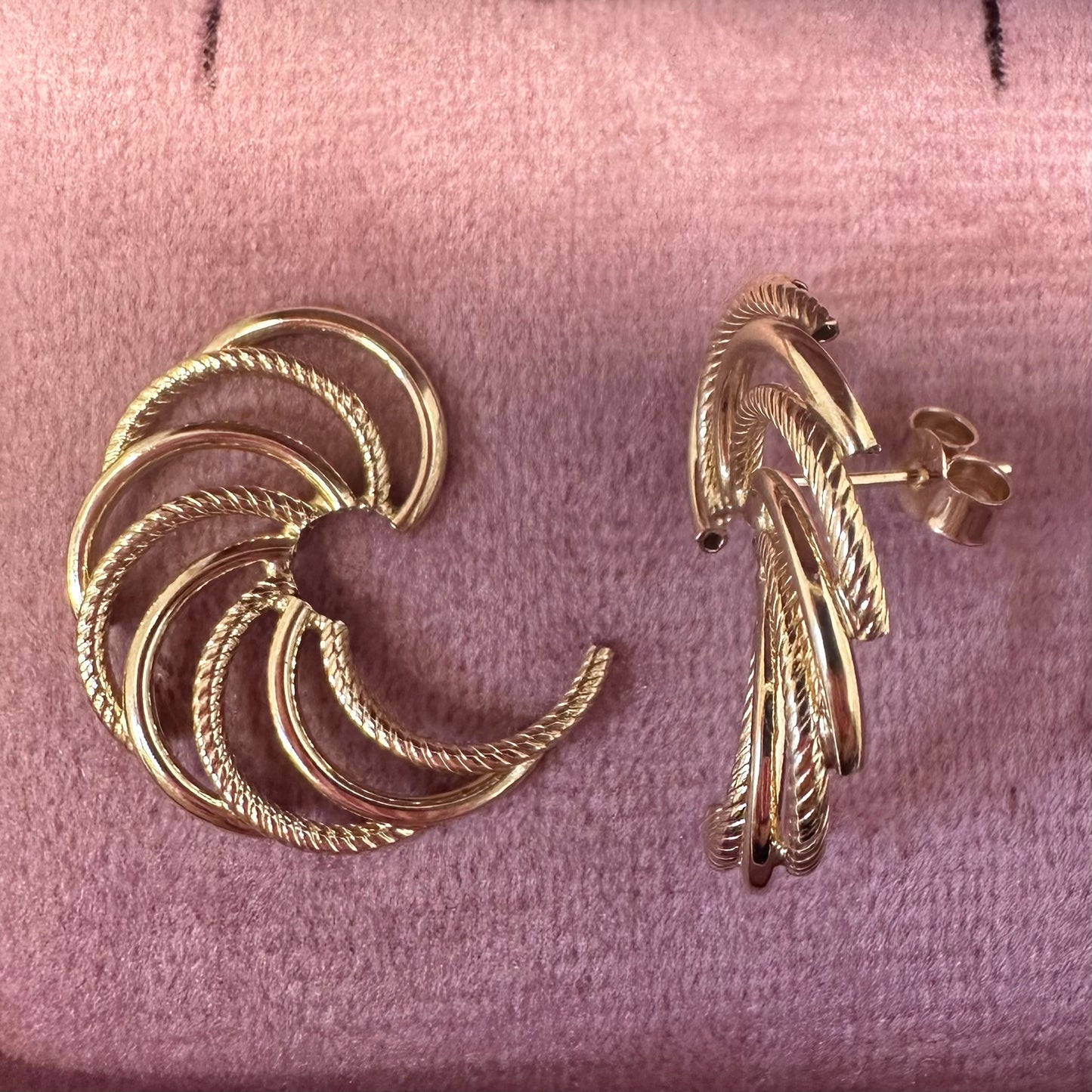 9ct Gold Earrings - Lucy in the Sky