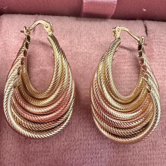 9ct Gold Earrings - Lucy in the Sky