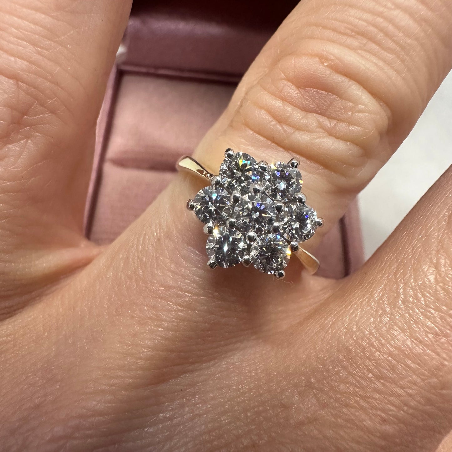 18ct Diamond Cluster - Lucy in the Sky