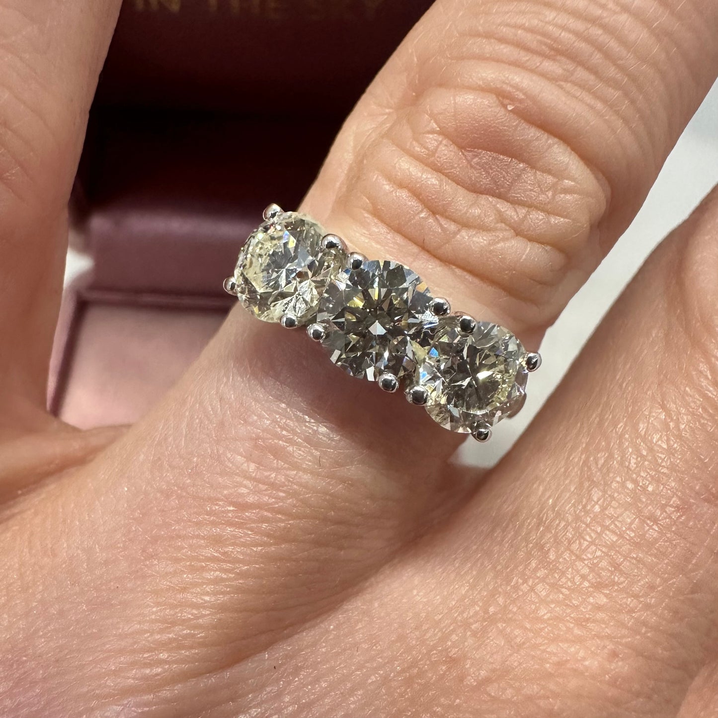 Platinum Trilogy Ring