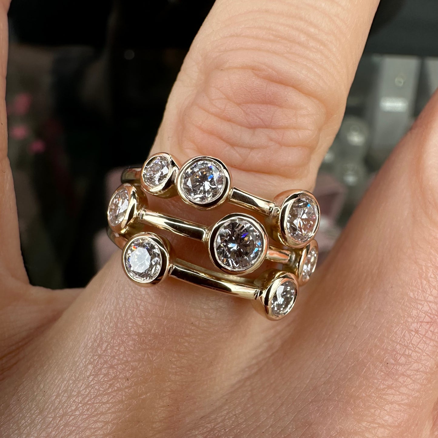 9ct Diamond Ring