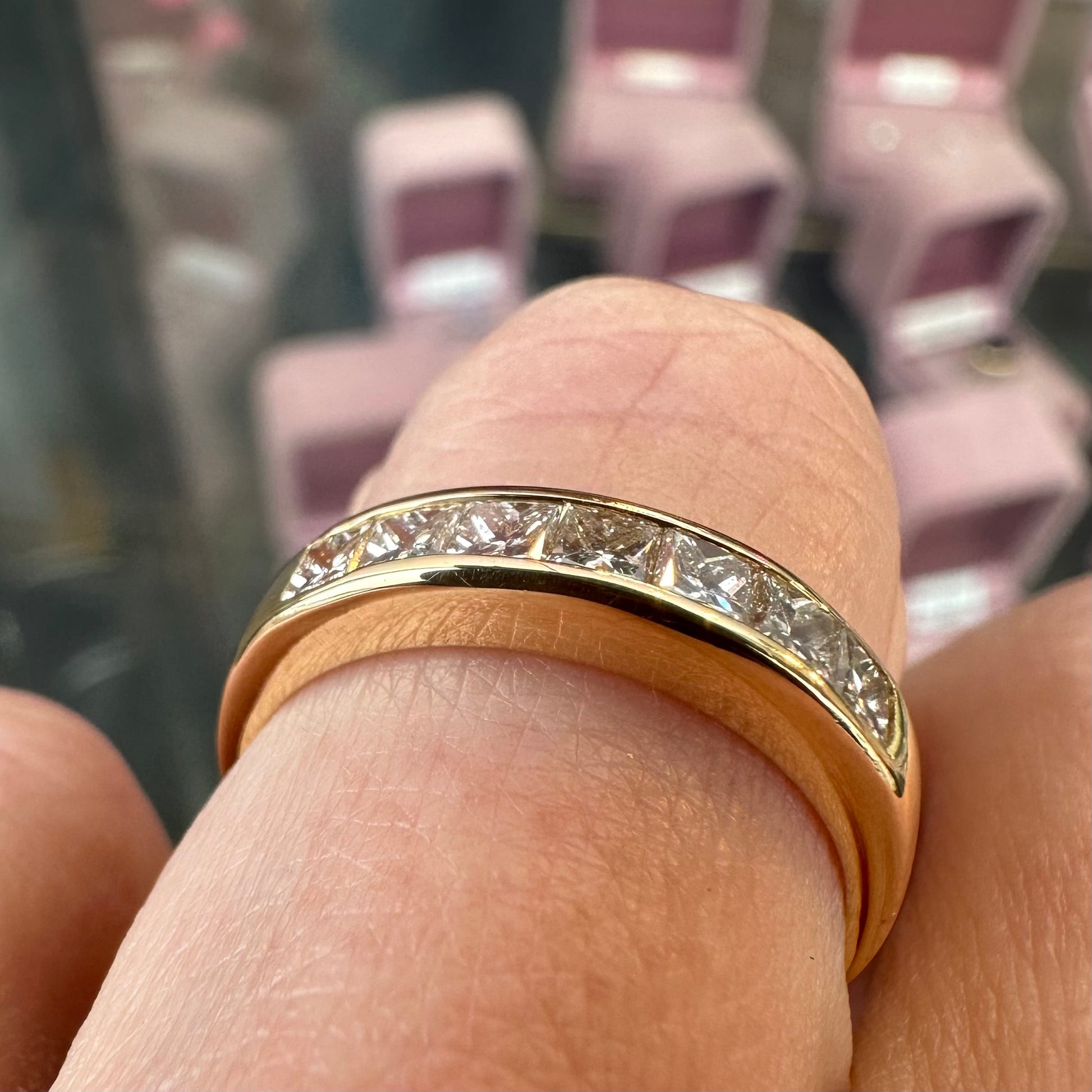 18ct Diamond Band - Lucy in the Sky