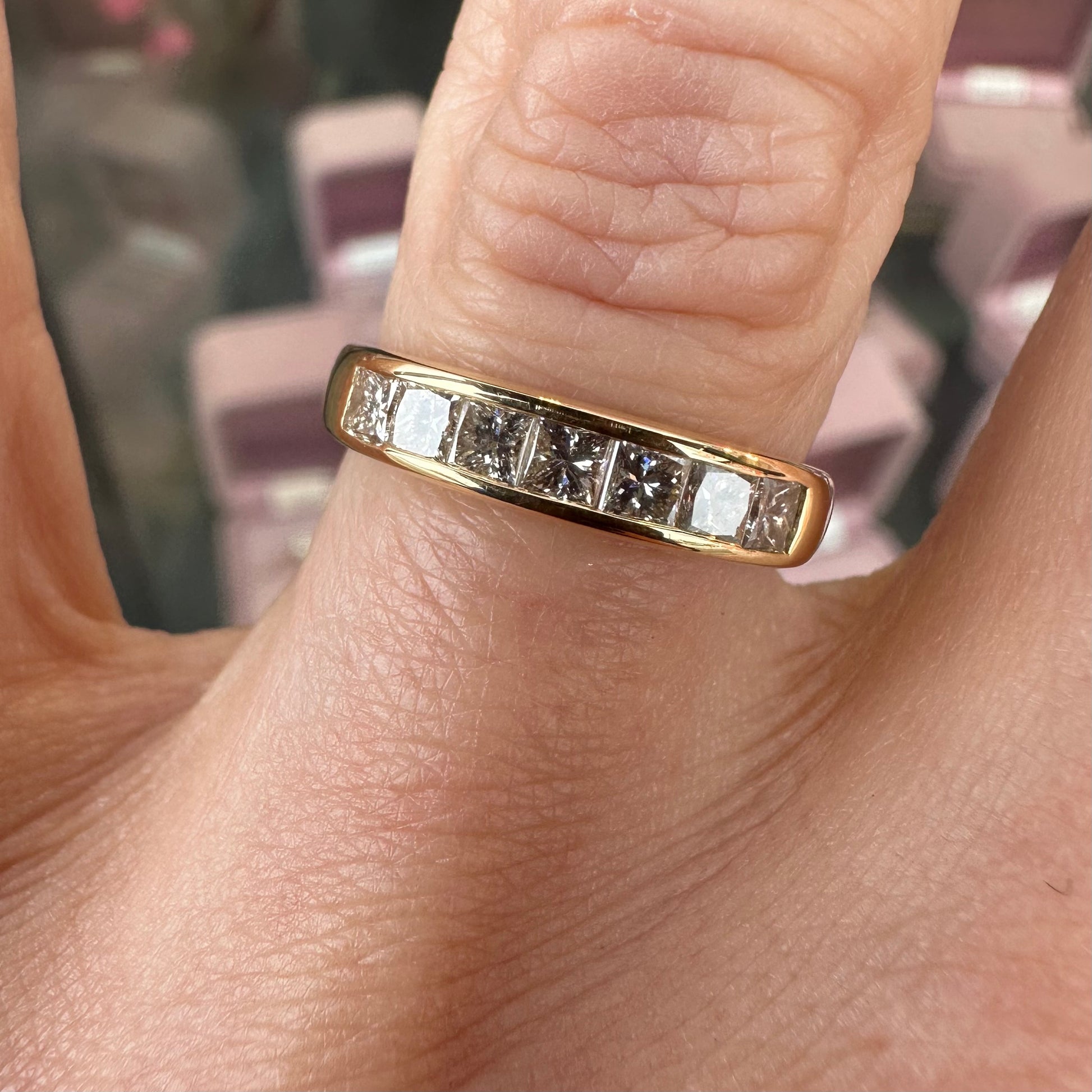 18ct Diamond Band - Lucy in the Sky