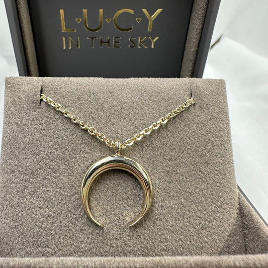 Gold LUna Necklace