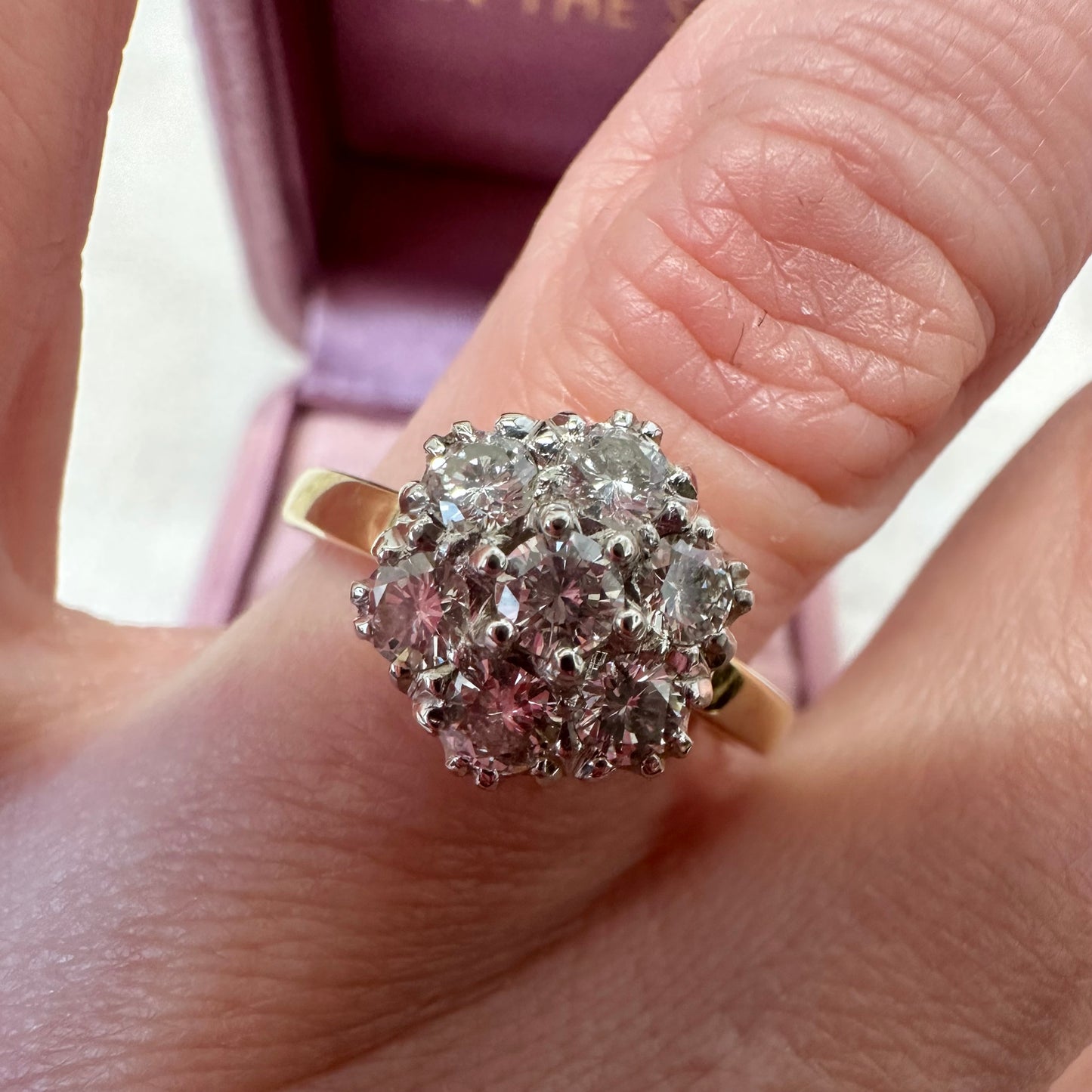 18ct Diamond Cluster