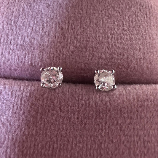 18ct Diamond Earrings