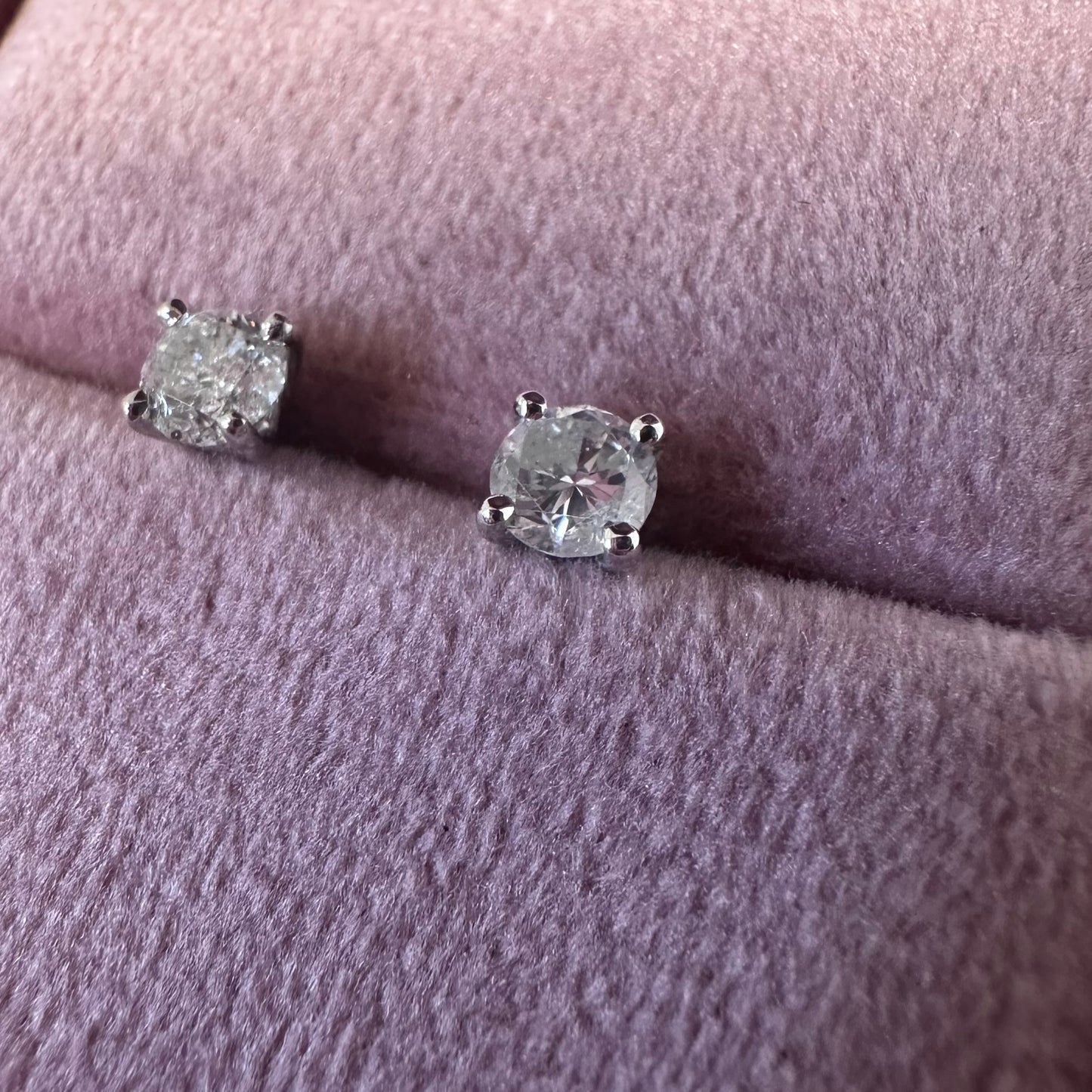 18ct Diamond Earrings