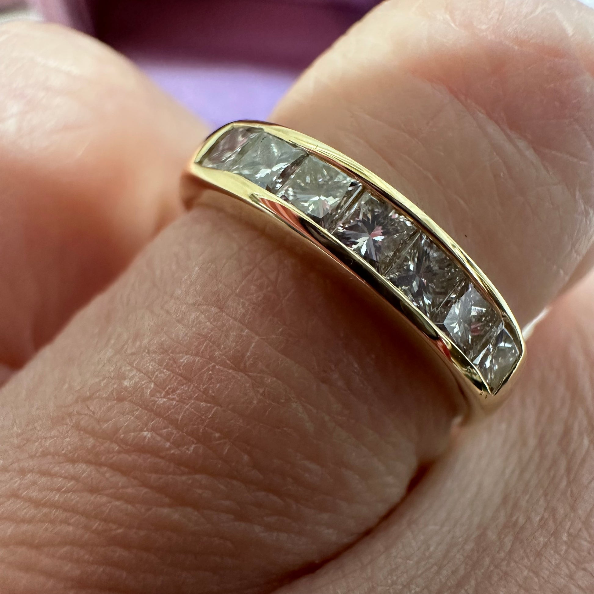 18ct Diamond Band - Lucy in the Sky