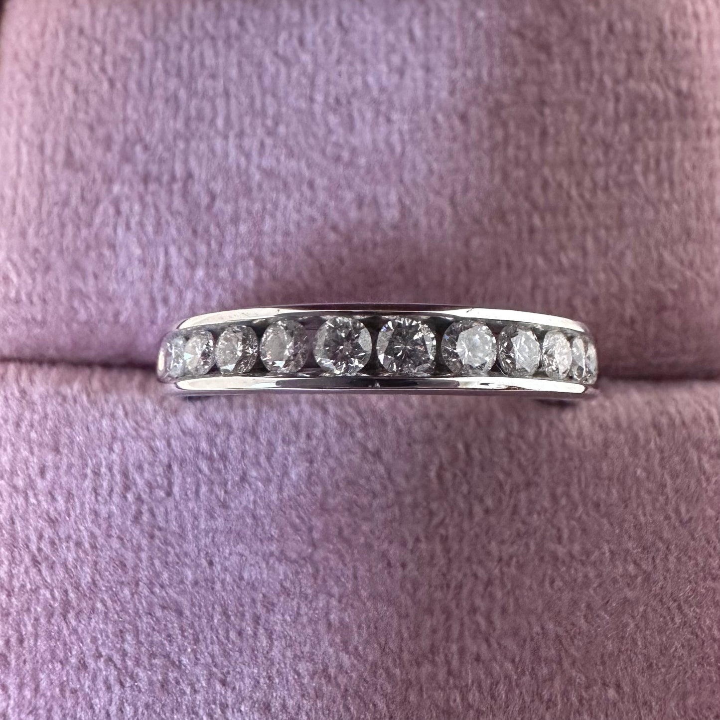 18ct Diamond Band