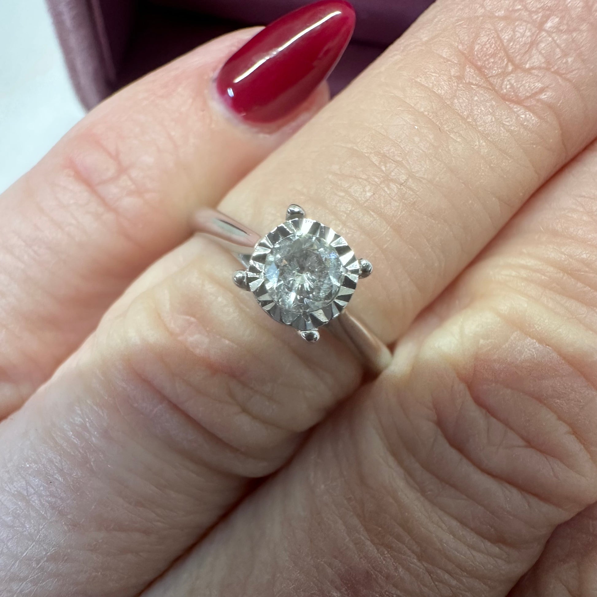 9ct Diamond Ring - Lucy in the Sky