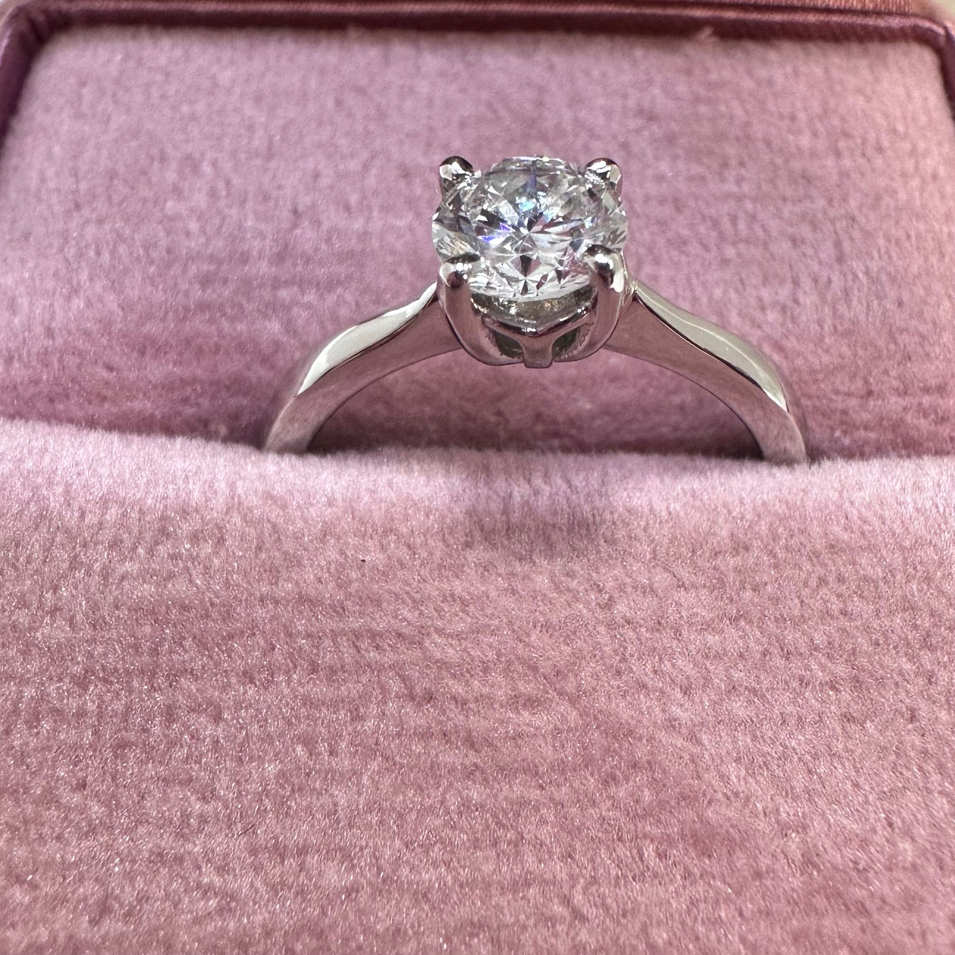 Platinum Diamond Solitaire - Lucy in the Sky