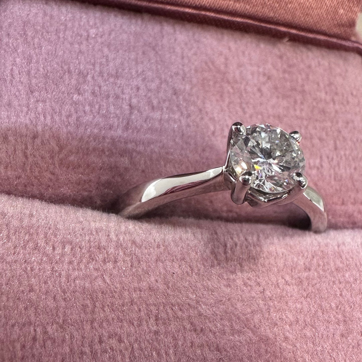 Platinum Diamond Solitaire - Lucy in the Sky