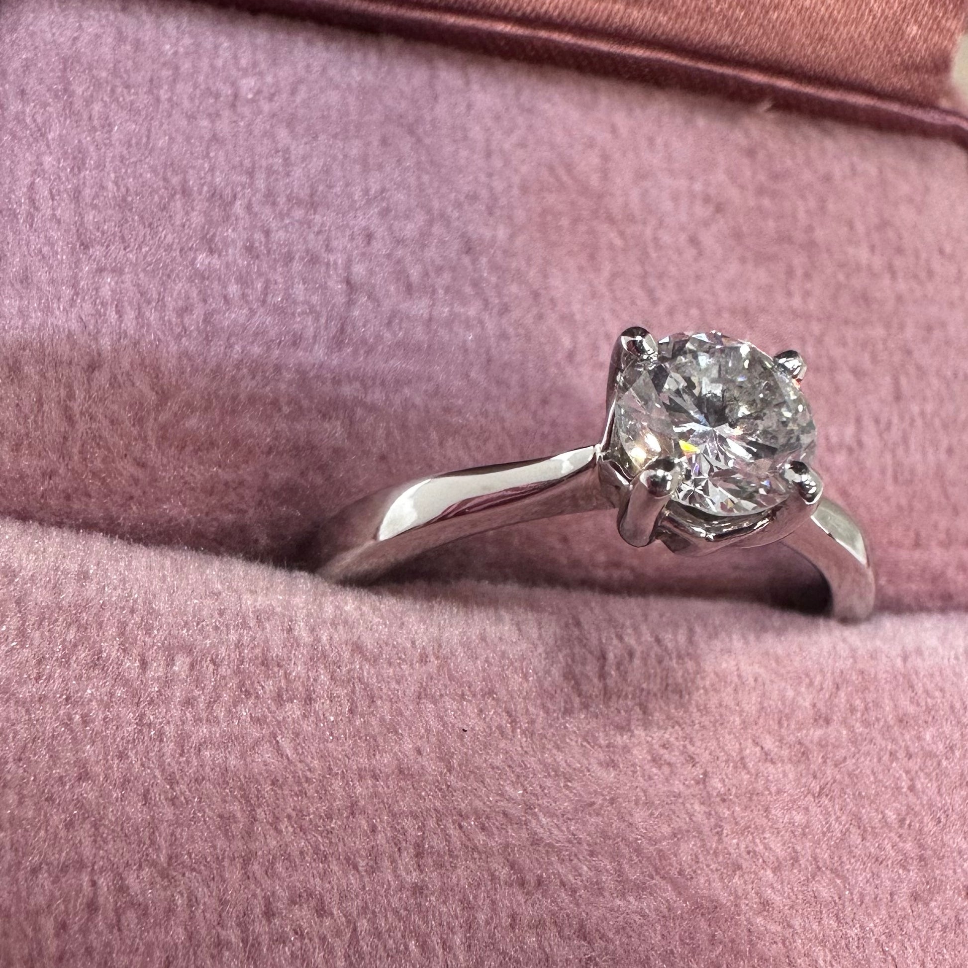 Platinum Diamond Solitaire - Lucy in the Sky