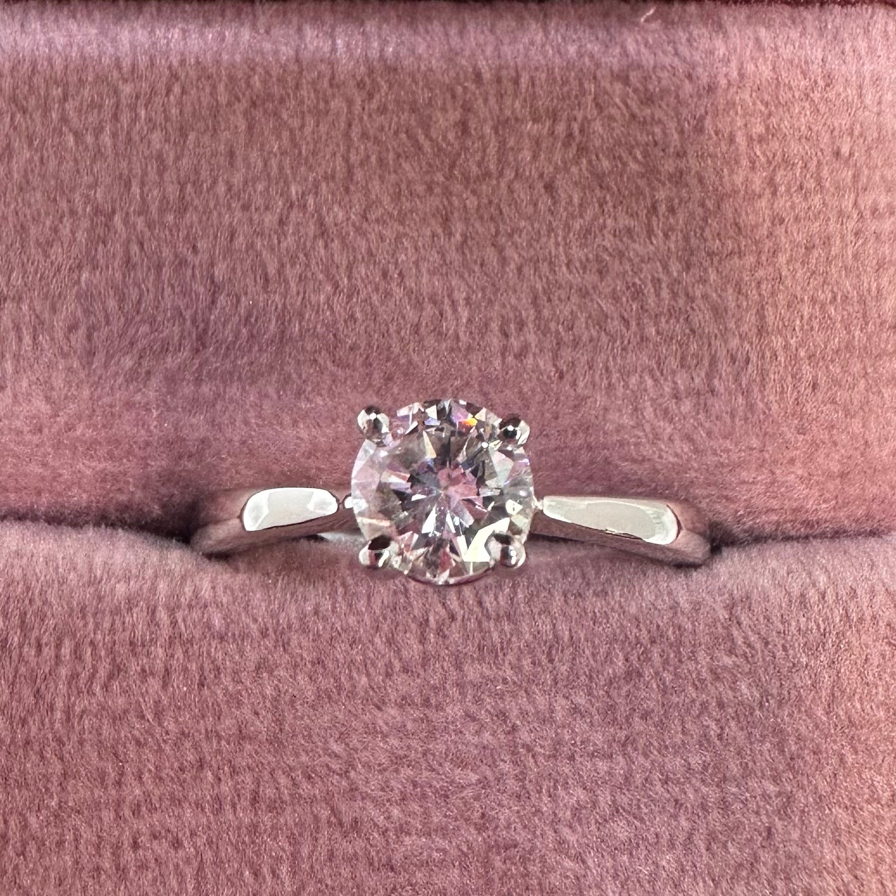 Platinum Diamond Solitaire - Lucy in the Sky