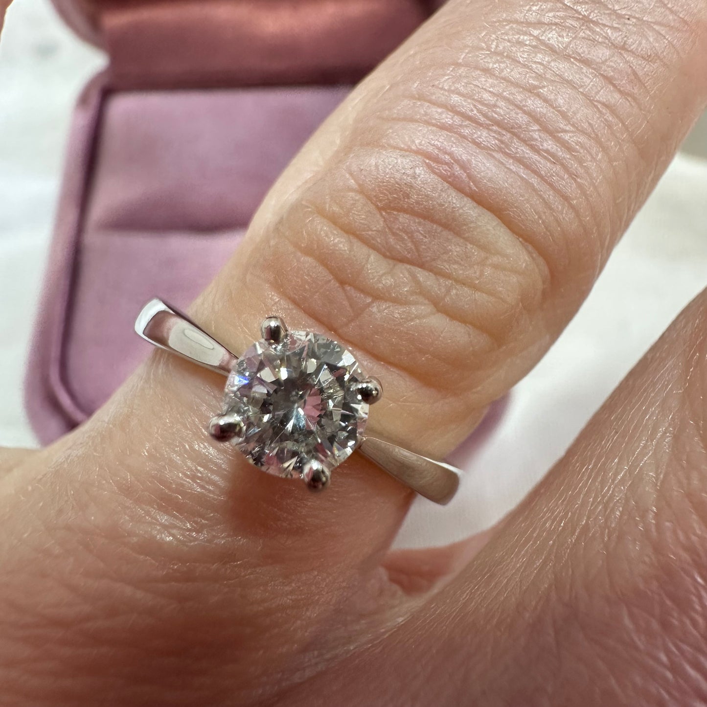 Platinum Diamond Solitaire - Lucy in the Sky