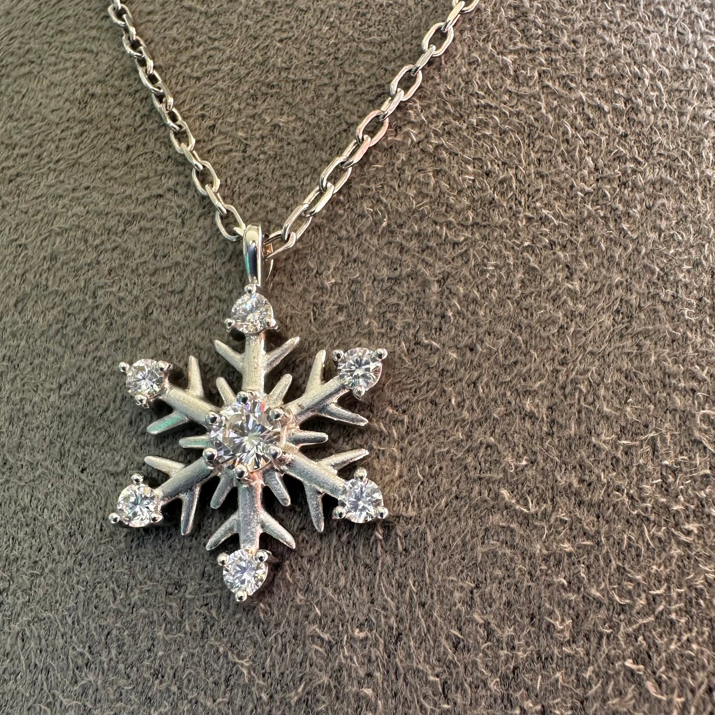 9ct Snowflake Necklace - Lucy in the Sky