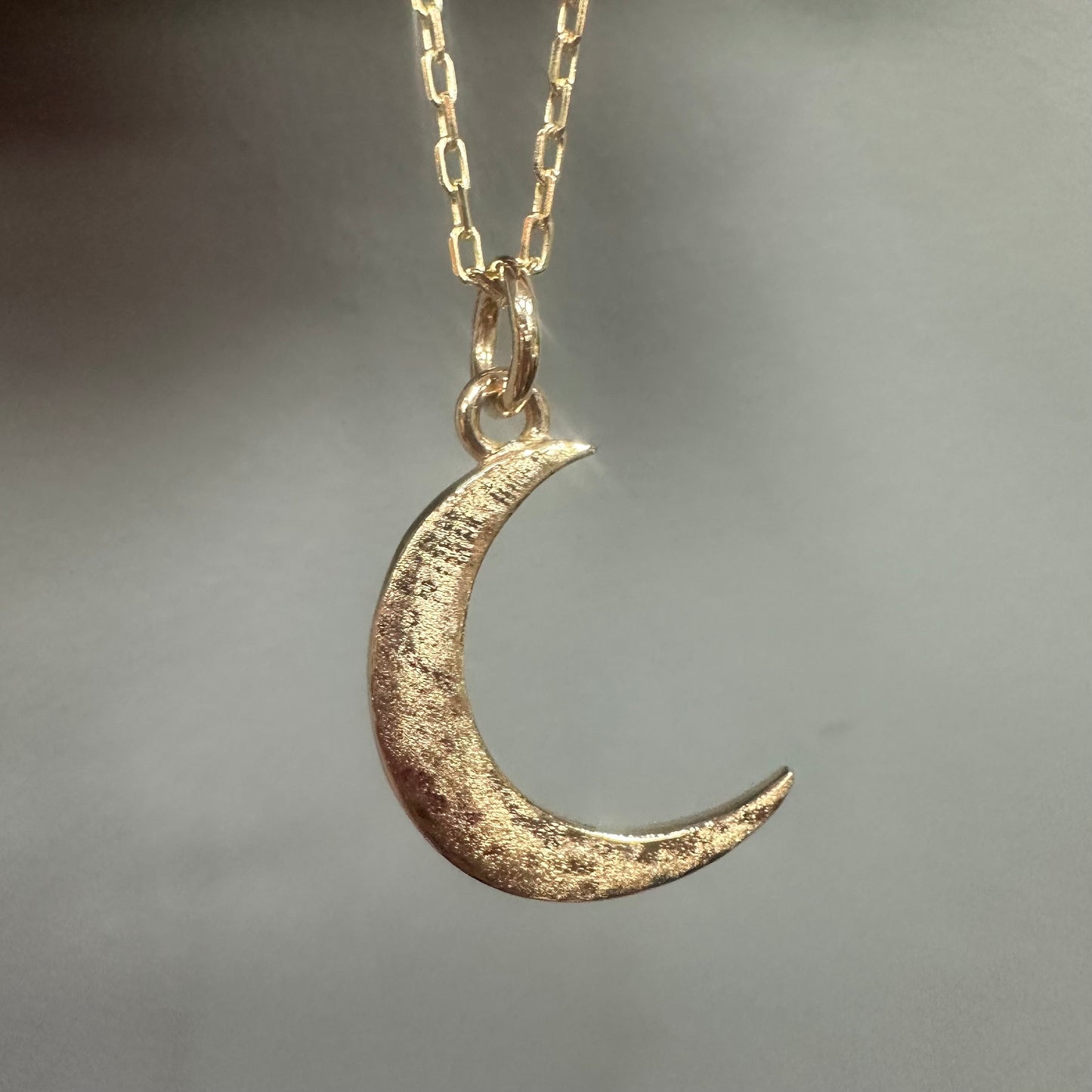 Gold Moon Necklace