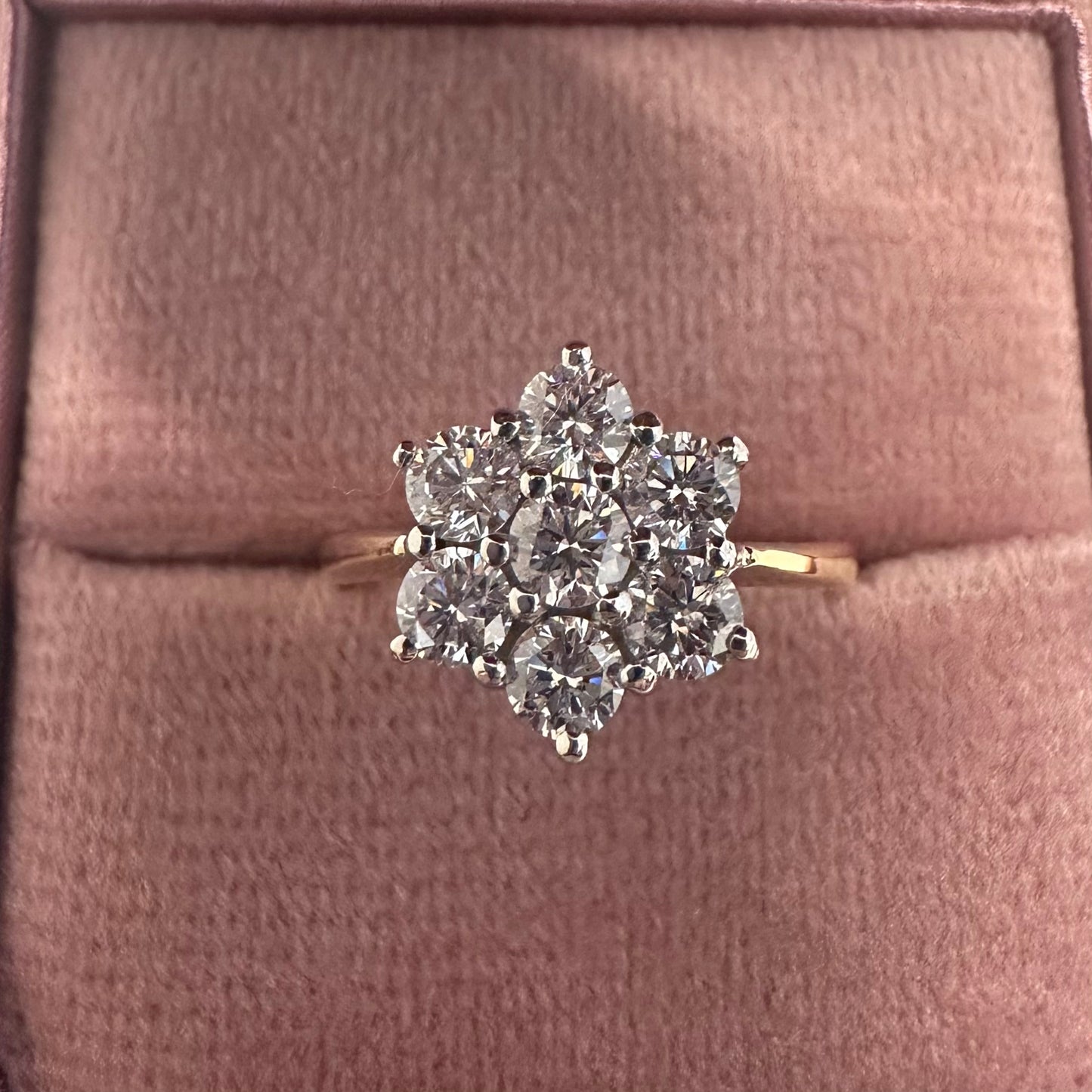 18ct Diamond Cluster - Lucy in the Sky