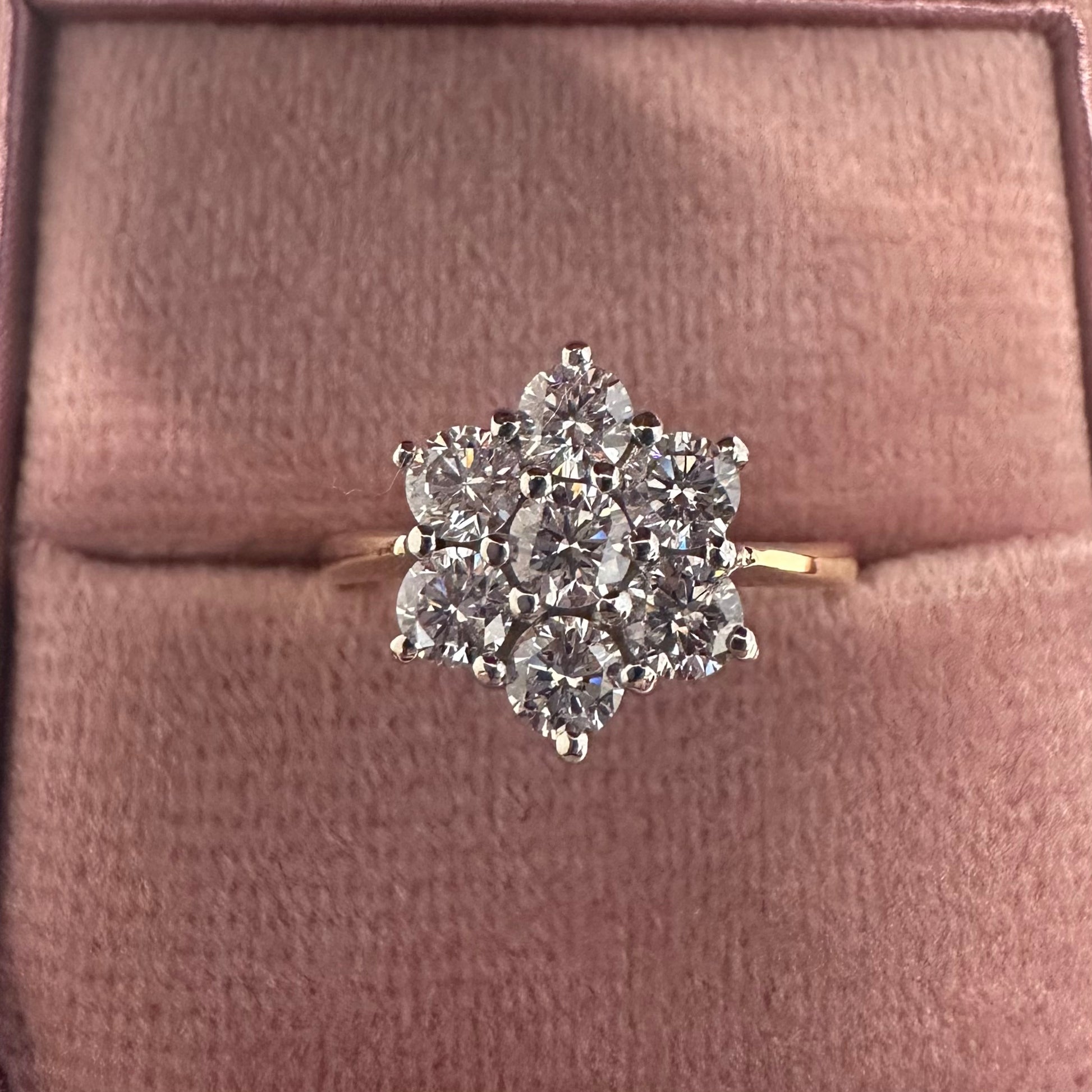 18ct Diamond Cluster - Lucy in the Sky