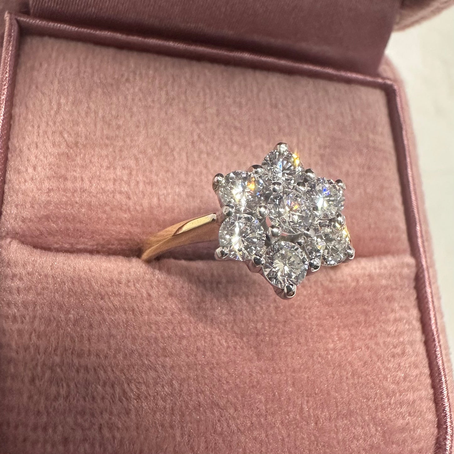 18ct Diamond Cluster - Lucy in the Sky