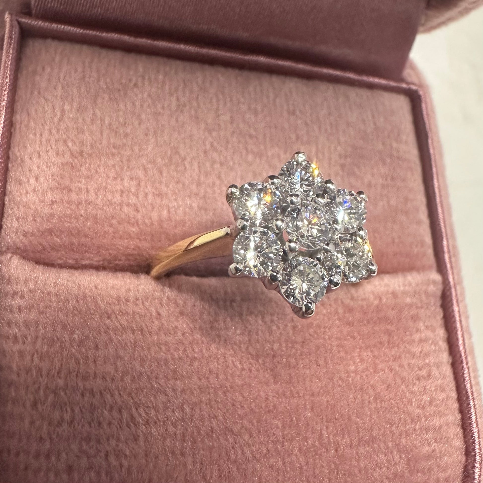 18ct Diamond Cluster - Lucy in the Sky