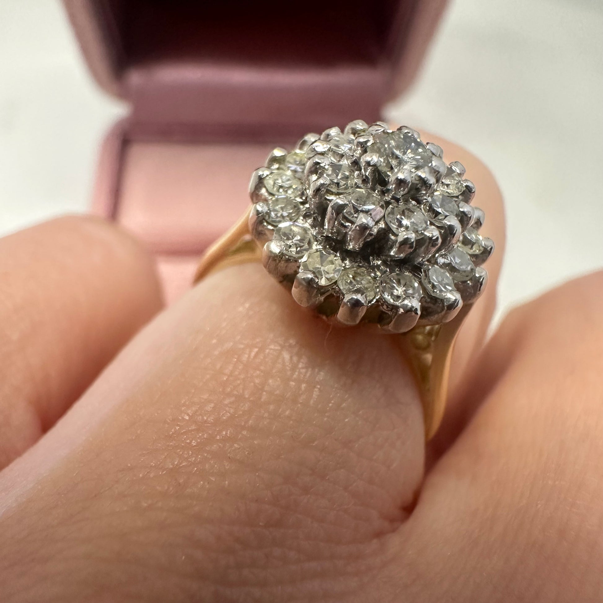 18ct Diamond Cluster - Lucy in the Sky