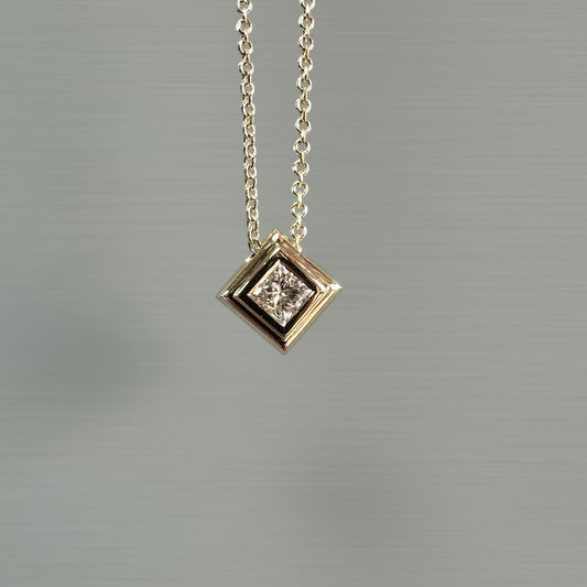 9ct Diamond Necklace