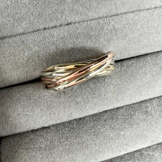 9ct Gold Multi Band Ring